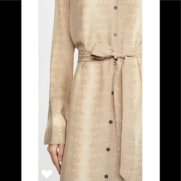 Equipment Dresses & Skirts - EQUIPMENT FEMME Connell Silk Crepe de Chine Maxi Shirt Dress